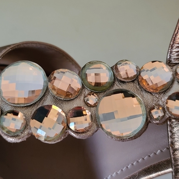 VINCE Camuto rose gold metallic heels US7 - Picture 6 of 10